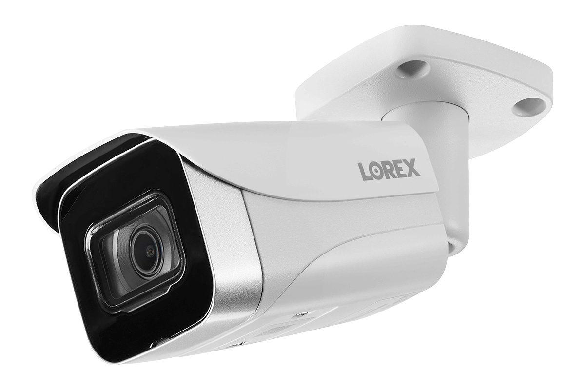 8-Channel NVR Fusion System with Four 4K (8MP) IP Cameras and 2 Wi-Fi Indoor Cameras