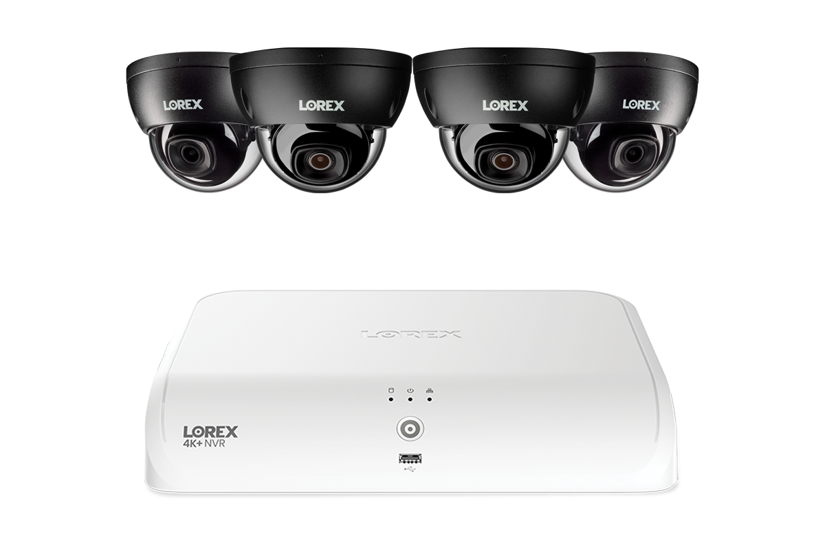 Lorex Fusion Series 4K 16 Channel (8 Wired + 8 Fusion Wi-Fi) 2TB Wired System with A4 Wired 2K IP Dome Cameras