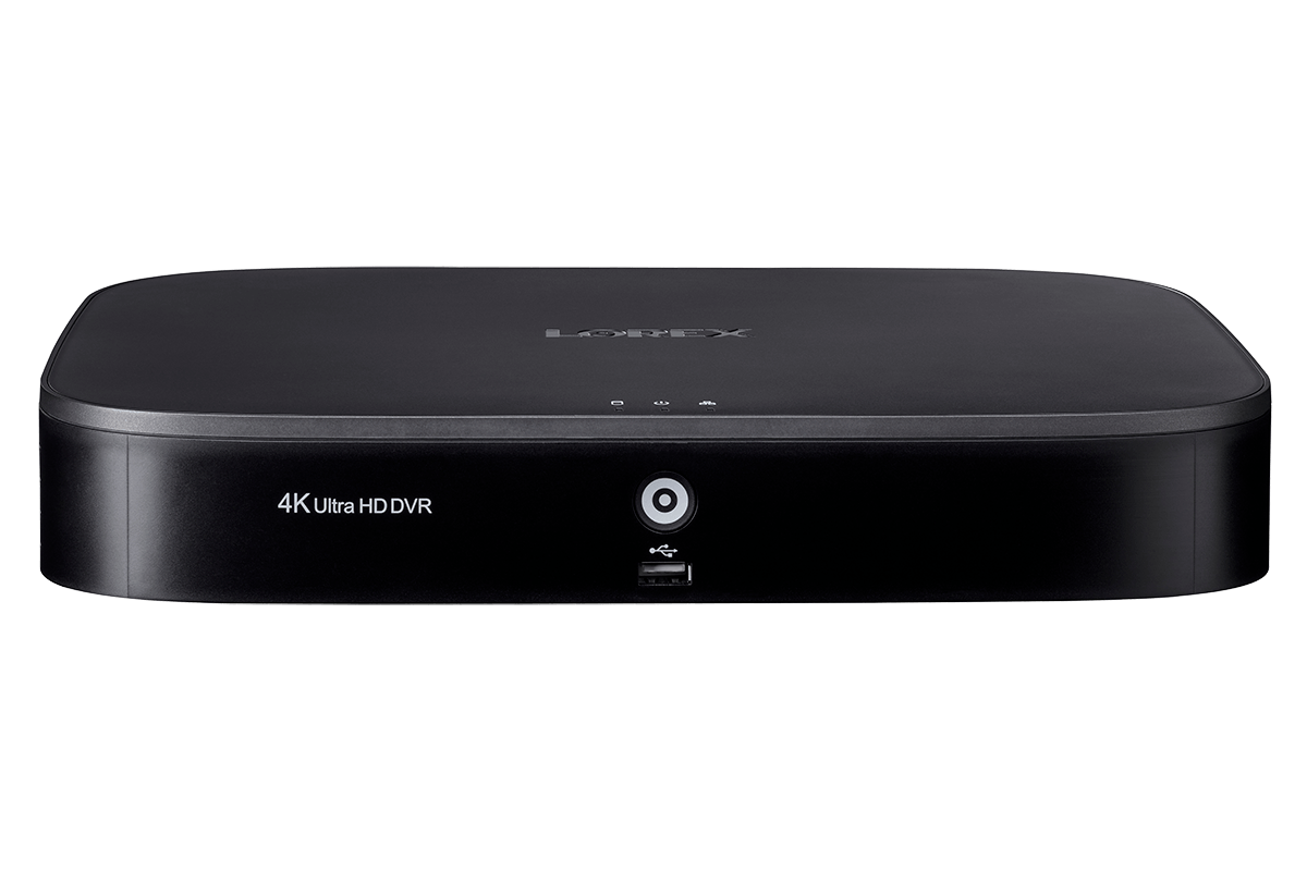 4K 8-Channel Wired DVR with Advanced Motion Detection Technology and Smart Home Voice Control