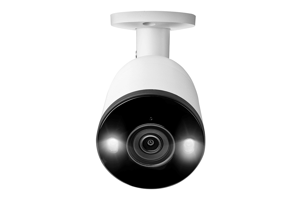 4K 8-Channel 2TB Wired NVR System with Smart Deterrence and Smart Motion Detection Cameras