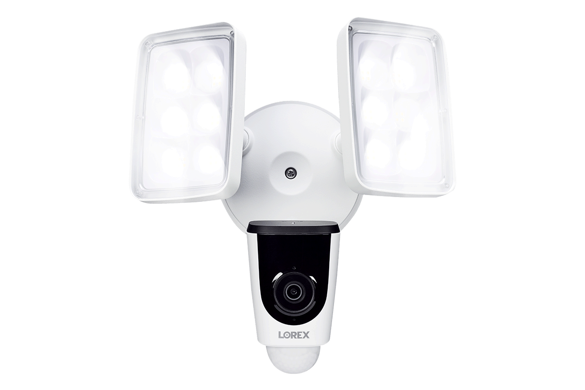 Home Monitoring Kit featuring 1080p HD Video Doorbell, Floodlight and 2 Window / Door Motion Sensors