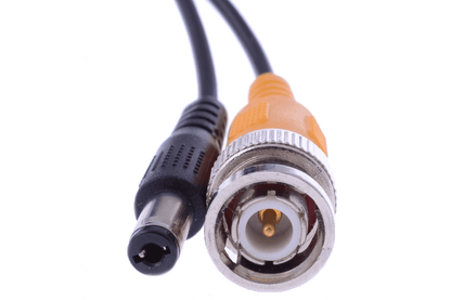 In wall rated security camera cables - 120FT video BNC and power