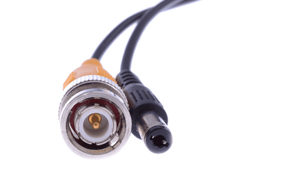 In wall rated security camera cables - 120FT video BNC and power
