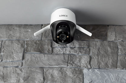 2K Pan-Tilt Outdoor Wi-Fi Security Camera (64GB)